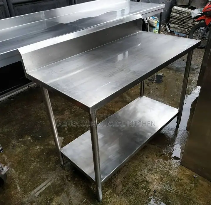 Quality Industrial Stainless 5fits Working Tables For Sale