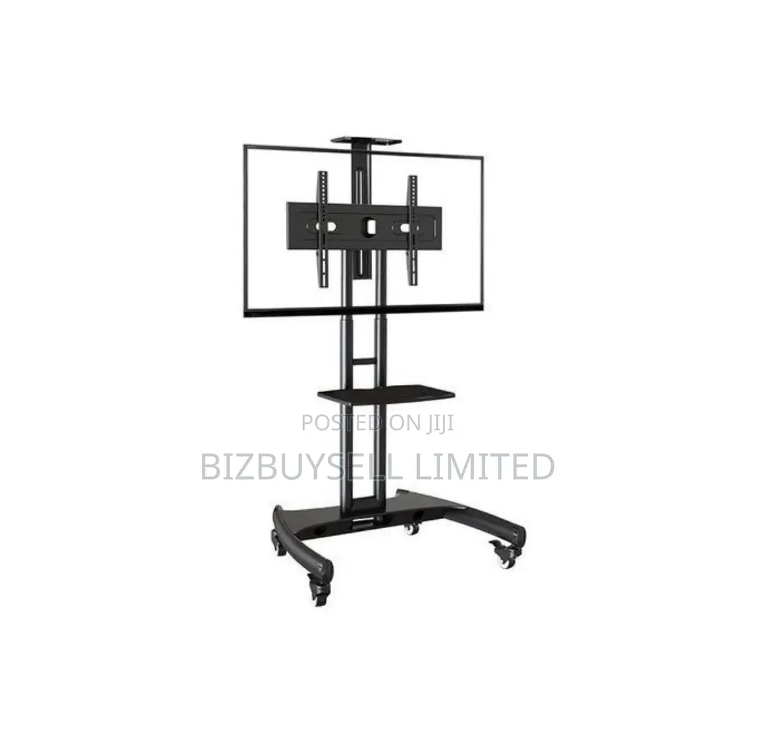 32" to 75" Moveable Tv Stand, With Adjustable Height.