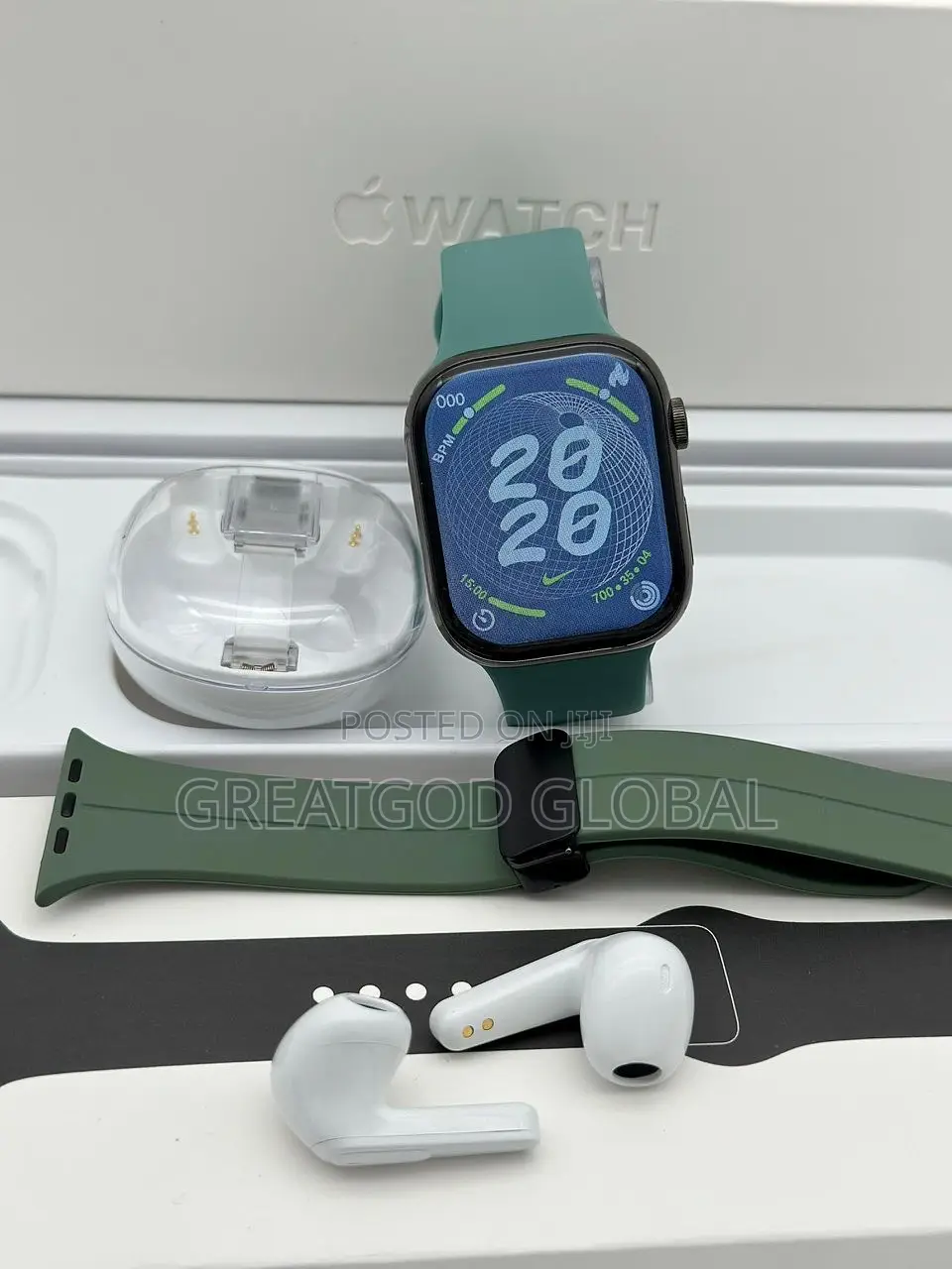 Apple Ultra Clone Smartwatch Series 9 With Pro One Airpod
