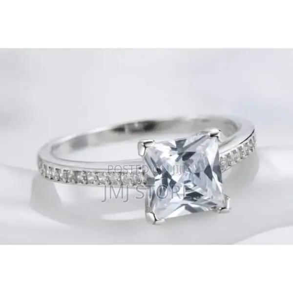 Cubic Zirconia Sterling Silver Ring