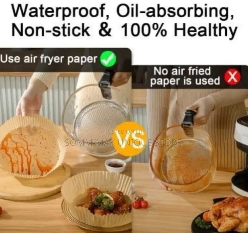 Air Fryer Disposable Paper Liner- 50pcs