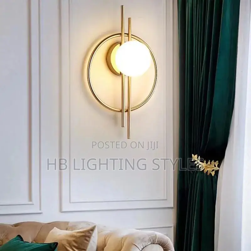 Modern Light Luxury E27 LED Wall Lamp
