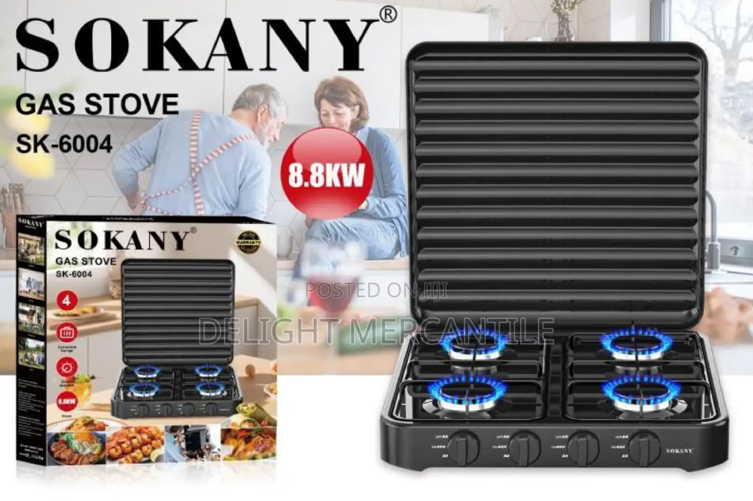 Sokany Tabletop Gas Burner Cooker