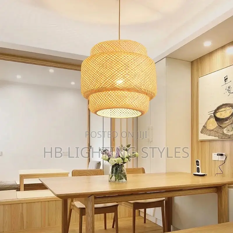 Big Size Bamboo Pendant Lamp