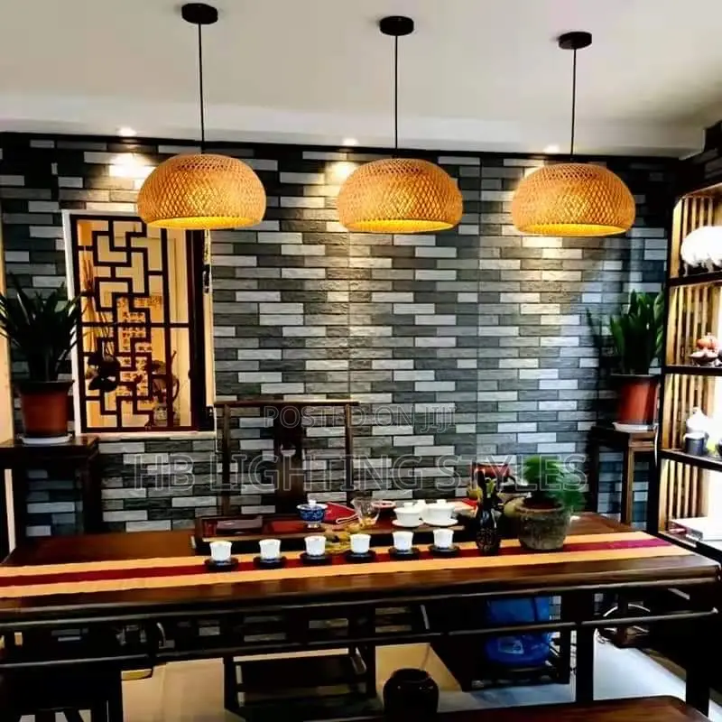 Big Size Bamboo Pendant Lamp