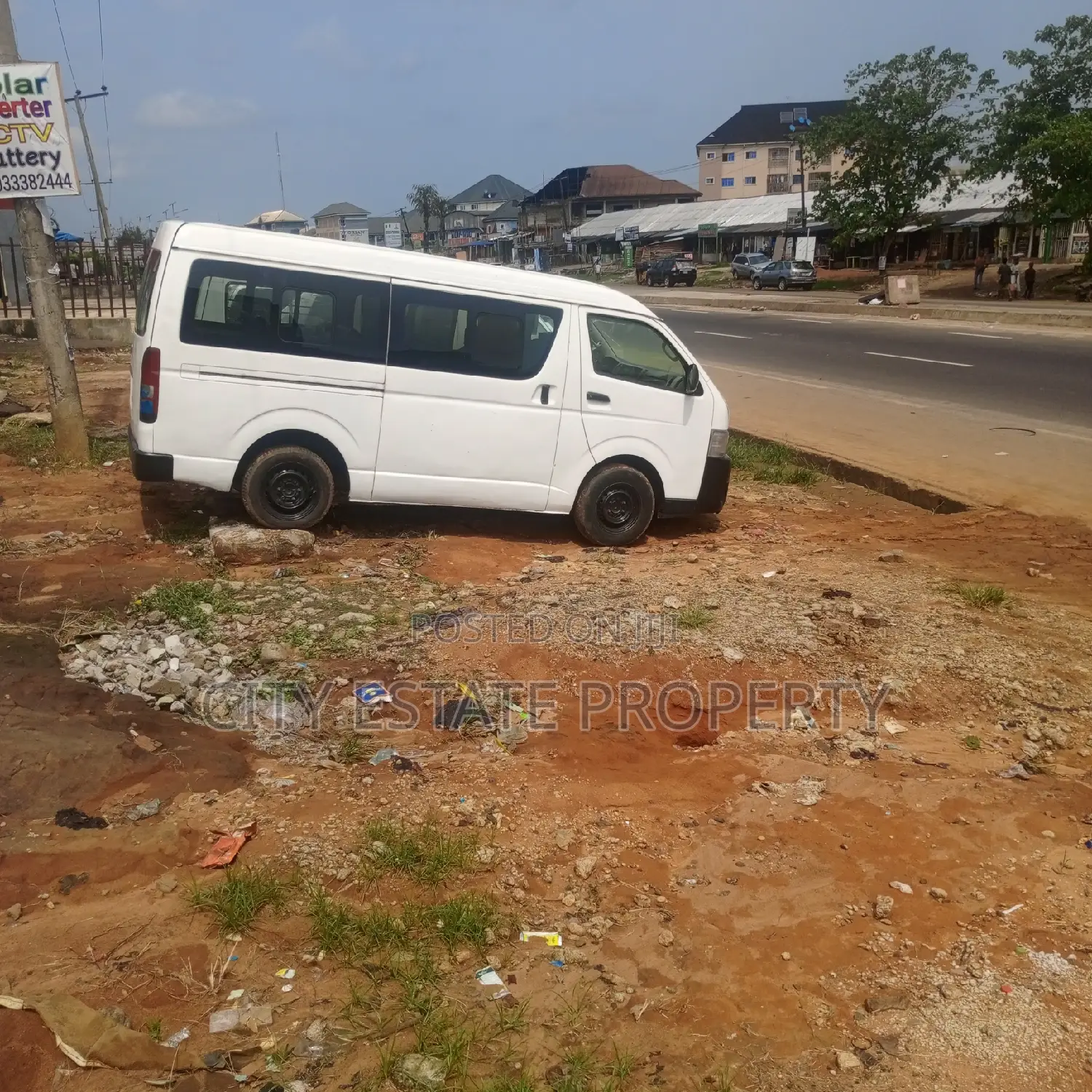 Commercial 2 Plots of Land for Sale on Major East West Road