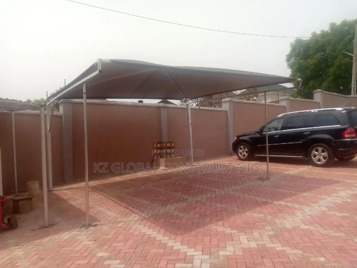 H-Beam Carport System With Quality Coverings Series 110