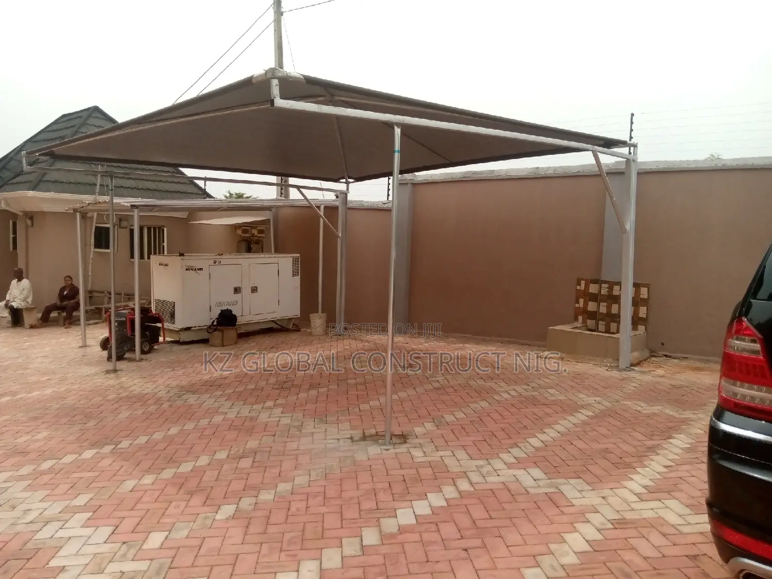 H-Beam Carport System With Quality Coverings Series 110