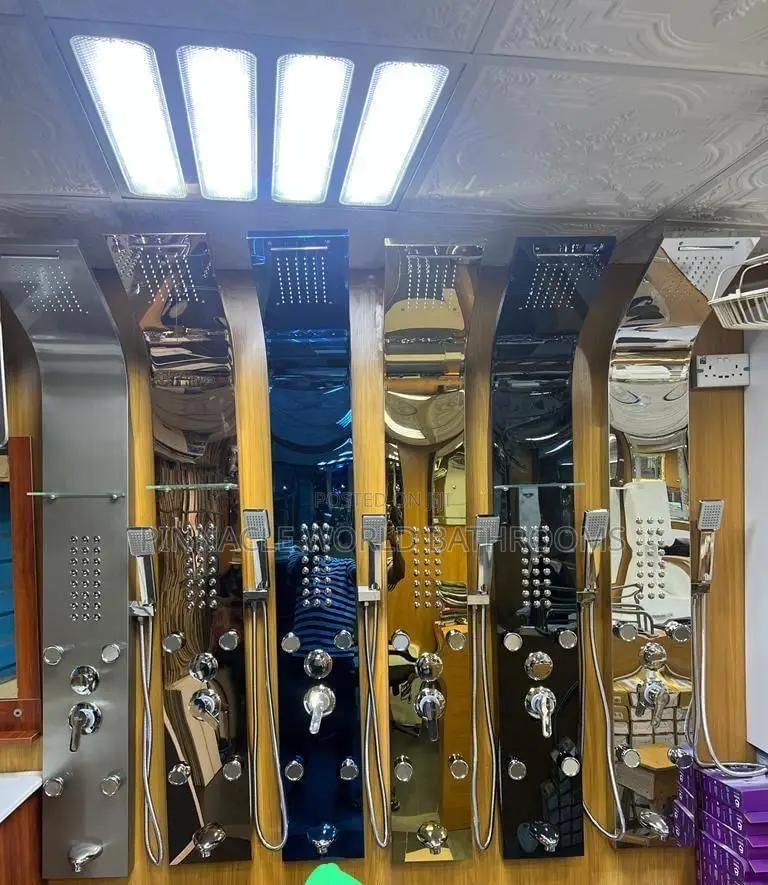 Panel England Power Showers With Jet