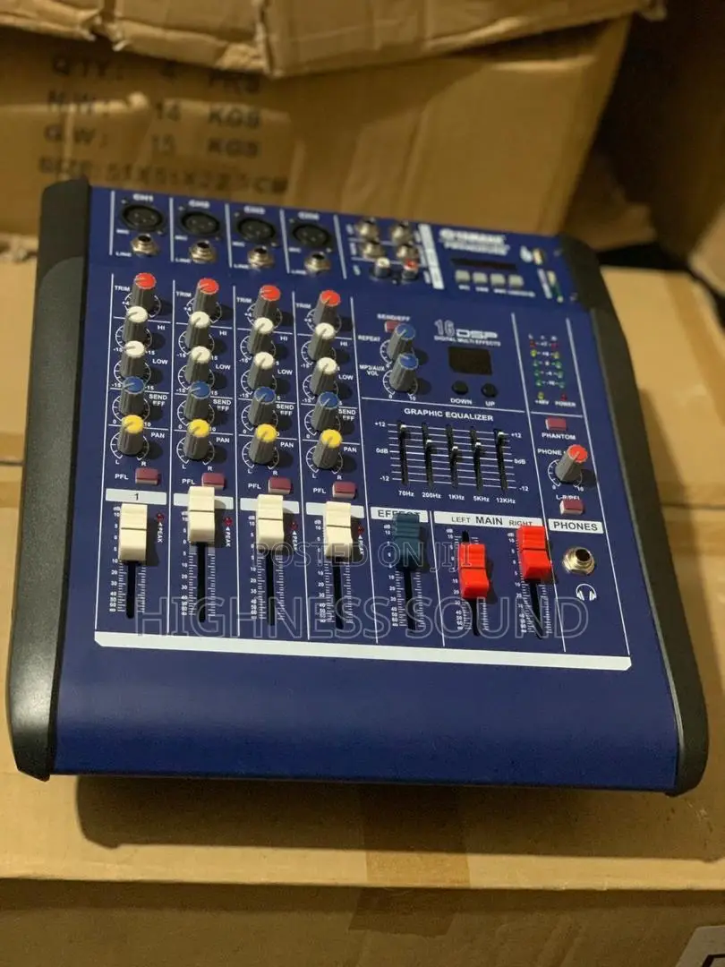 Yamaha 4 Channel Flat Powered Mixer