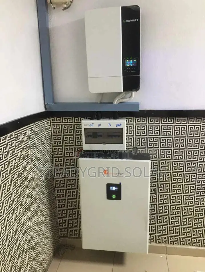 24 HRS Power Supply 5kva With Lithium Solar Installation