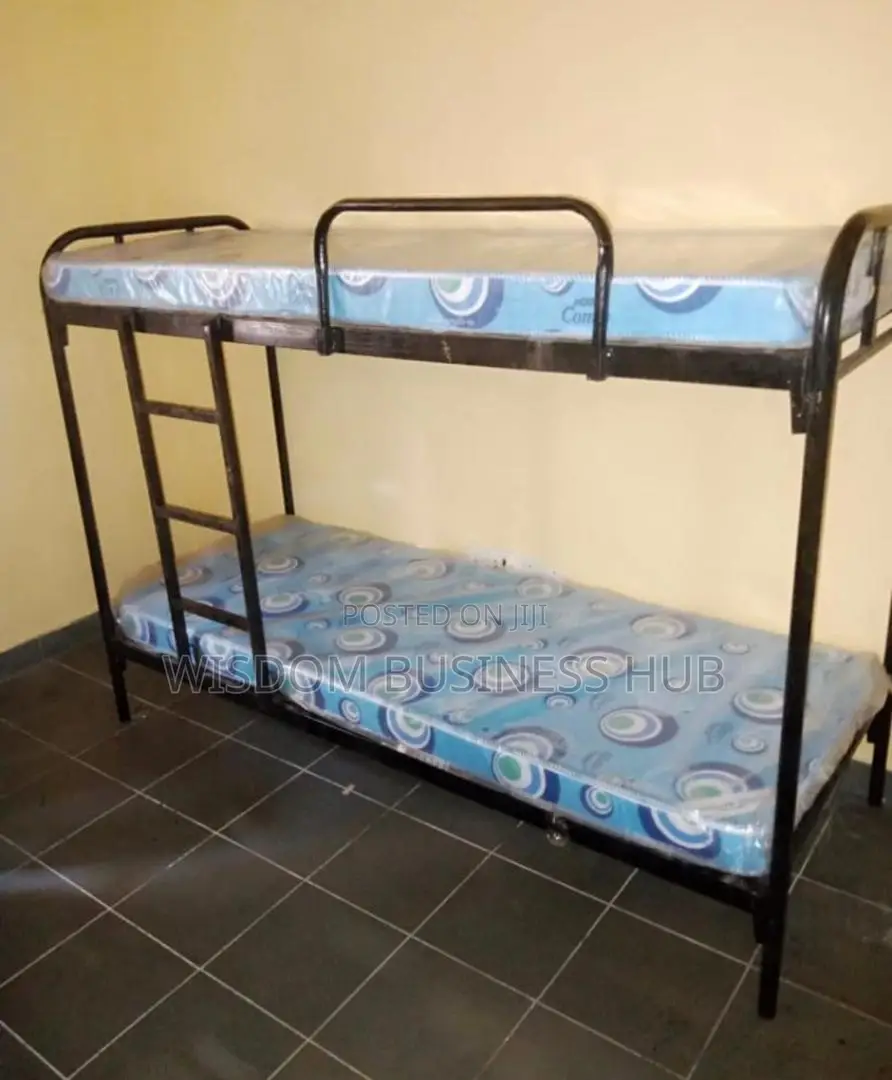 Double Bunk Bed Frame for Schools and Camps