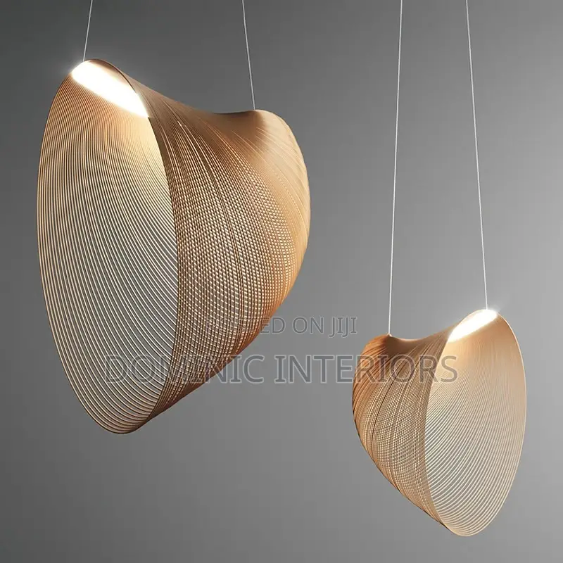 Wood Art Shade Lamp