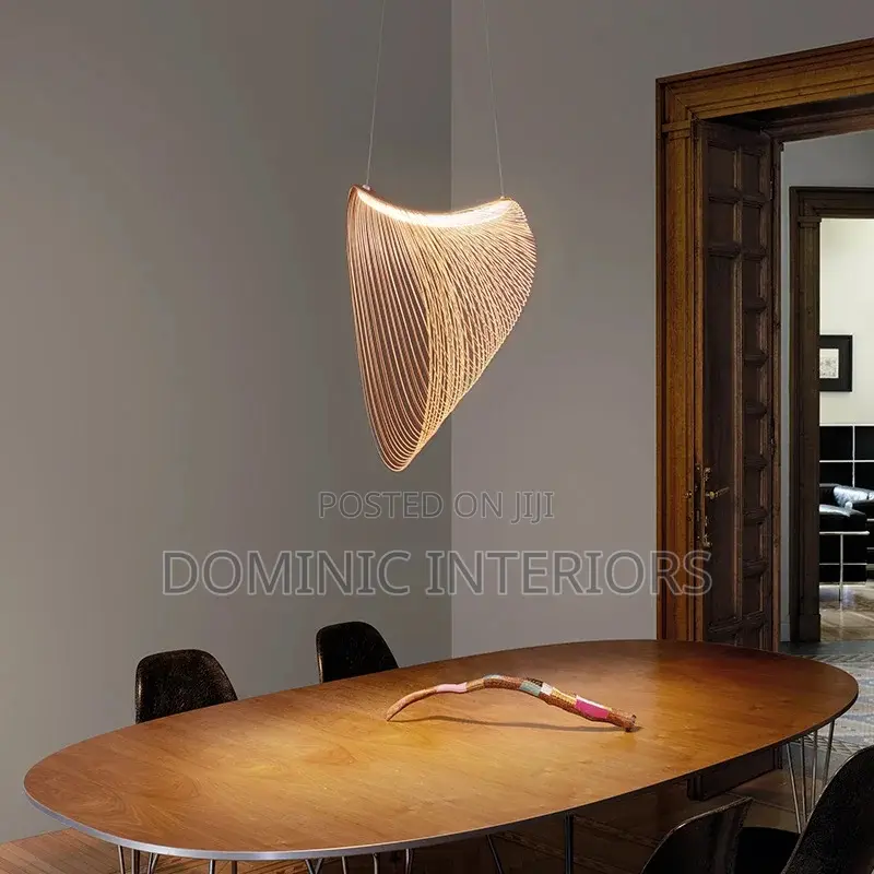Wood Art Shade Lamp