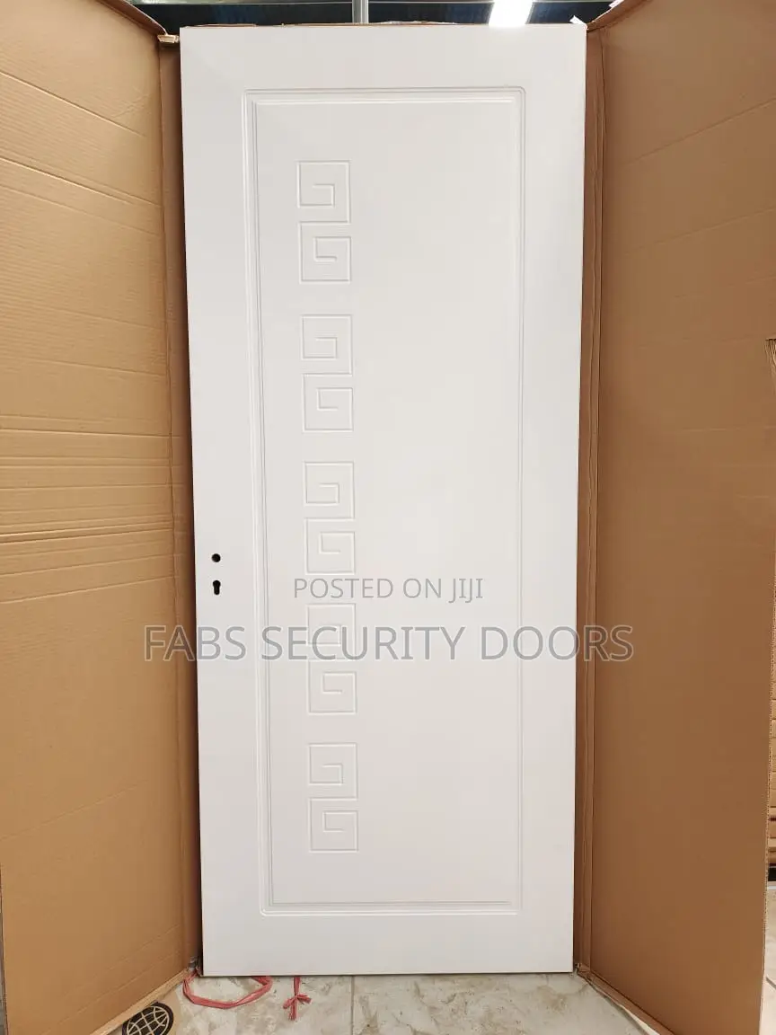 Woden Door With Locks,Frame(White )