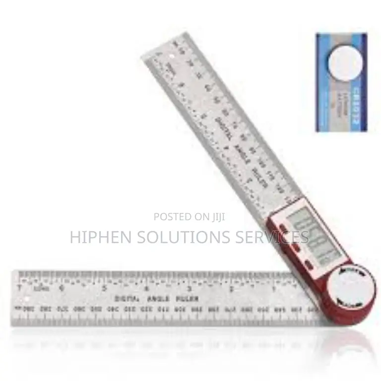 200mm Stainless Steel Digital Angle Rule