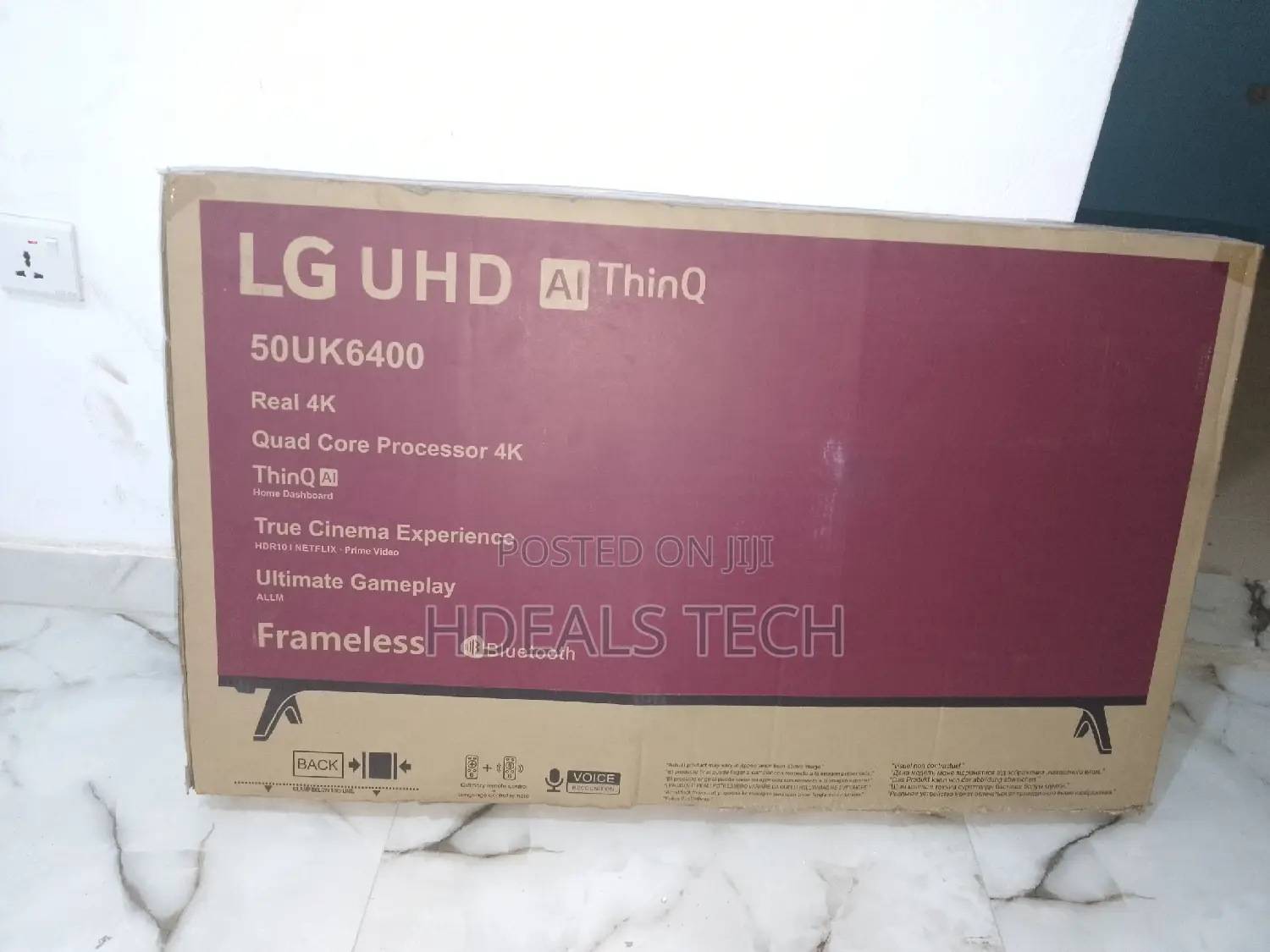 Lg 50 Inches Smart Tv With Web Browser, Netflix, Youtube