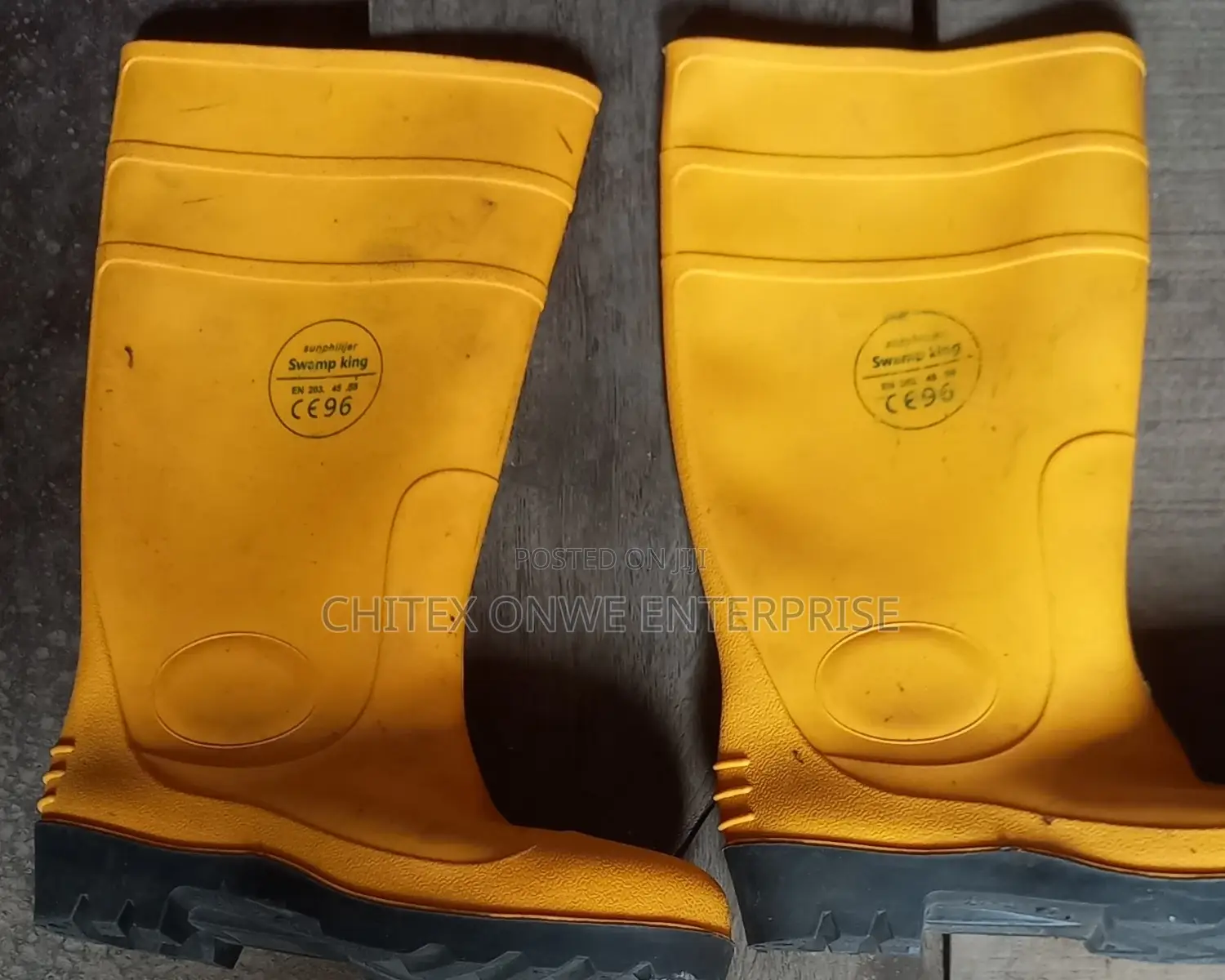 Steel Toe Waterproof Rubber Safety Rain Boots

(All Sizes Available)
