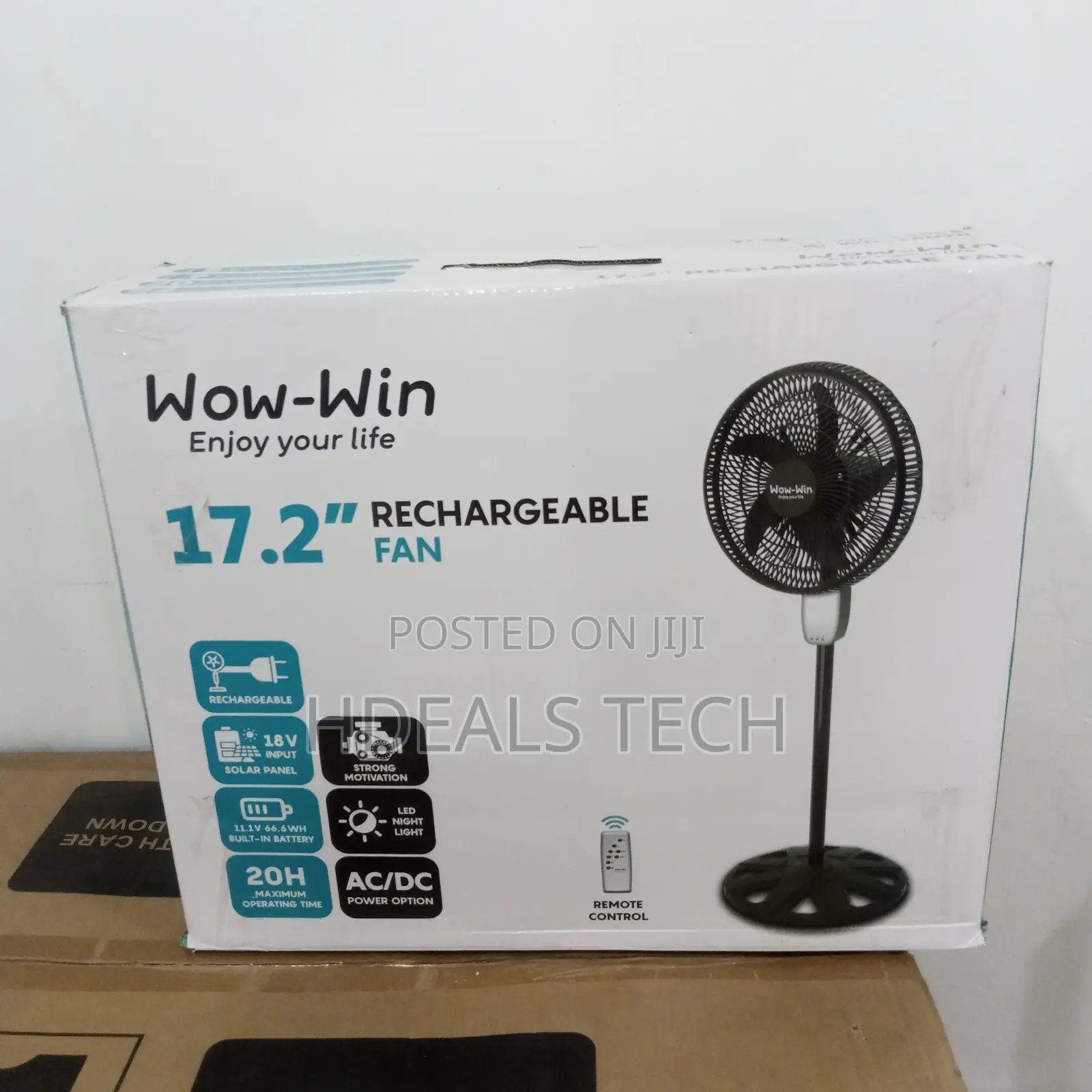 Top Notch Wow-win 17.2 Rechargeable Fan