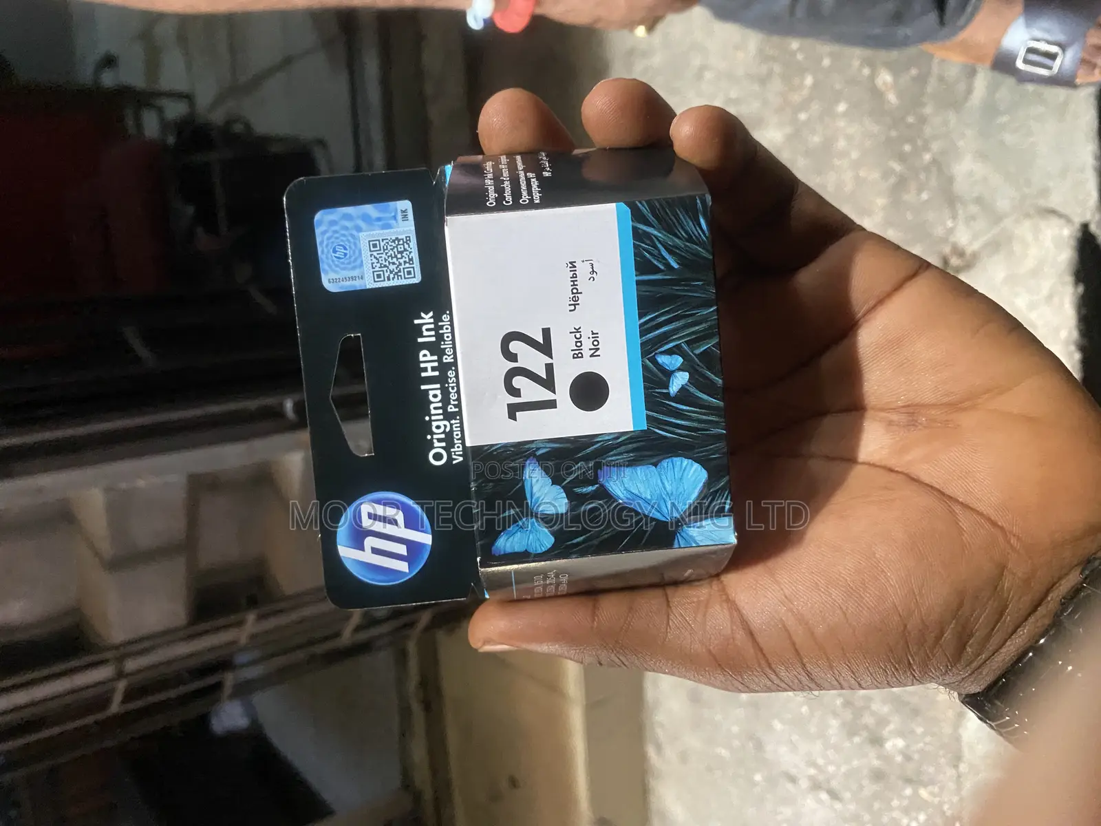 Hp 122 Ink Black