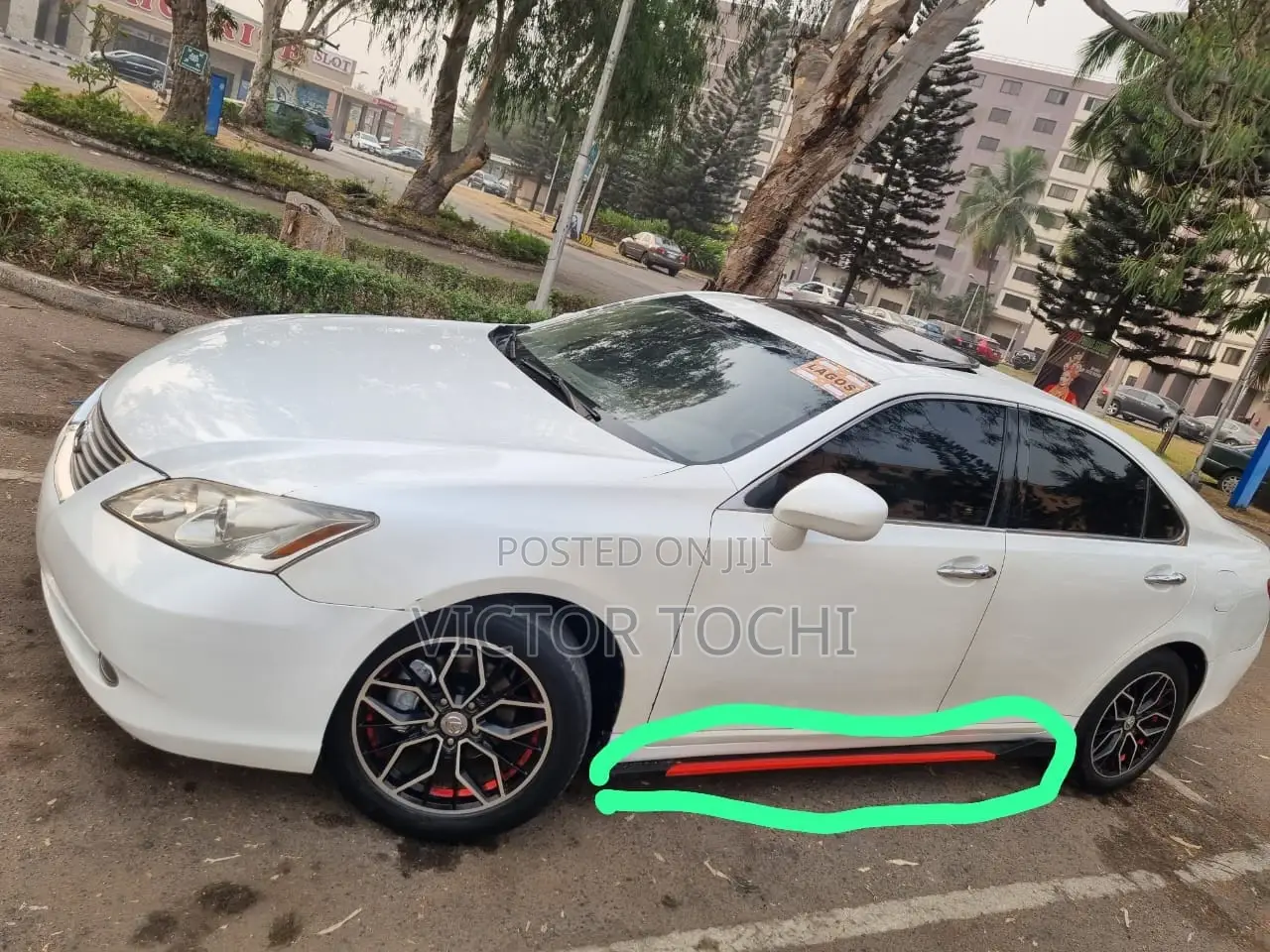 Car Side ABS Skirt