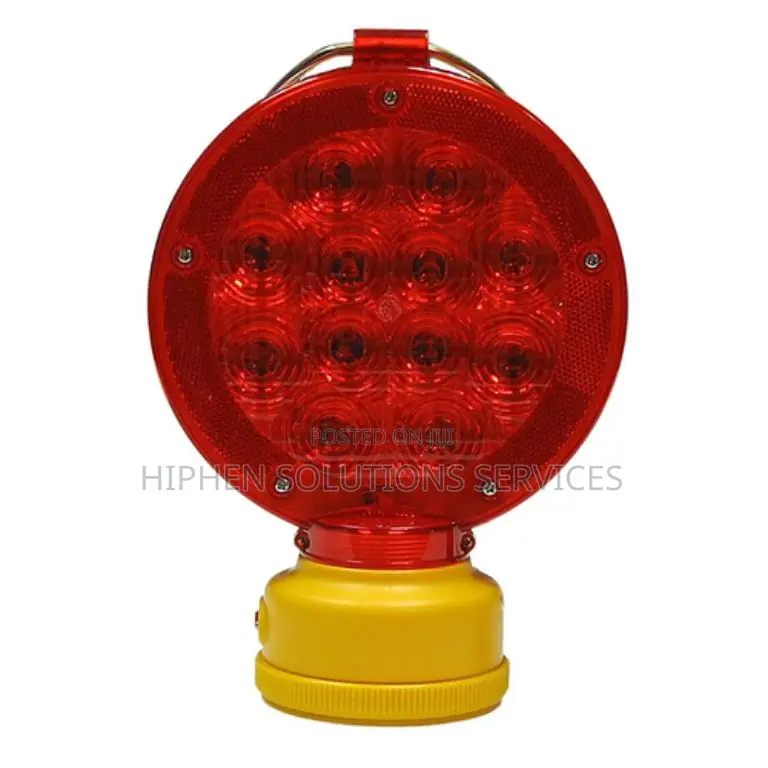 Solar Barricade Light, LED, 7-1/2"