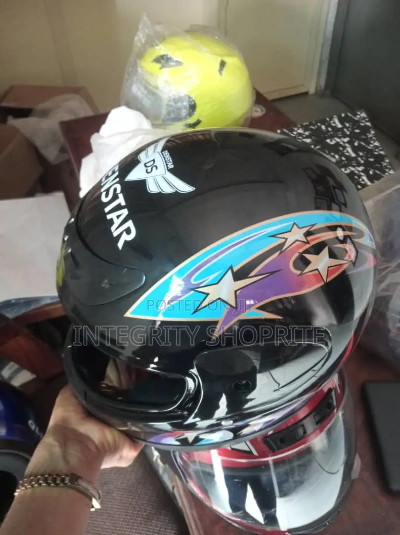 Blue Colour Bike Helmet