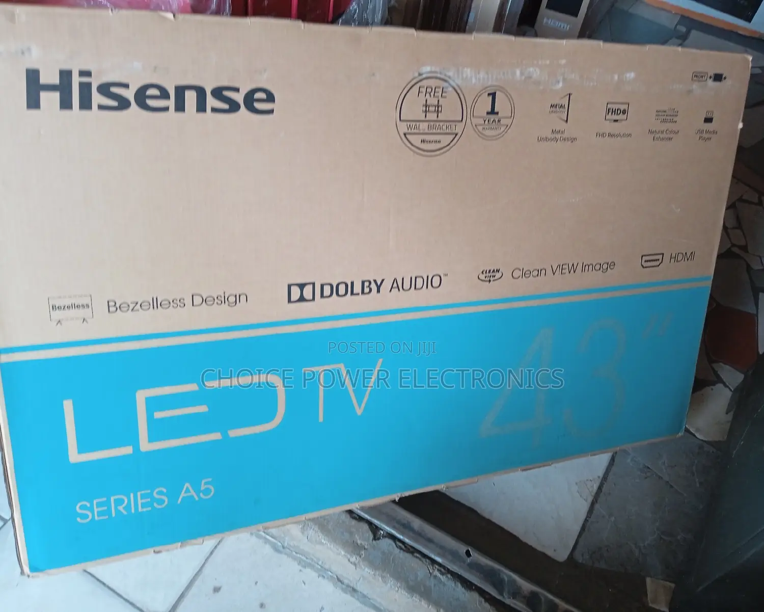Brand New Hisense Tv VIDAA Display Made by Fouani
