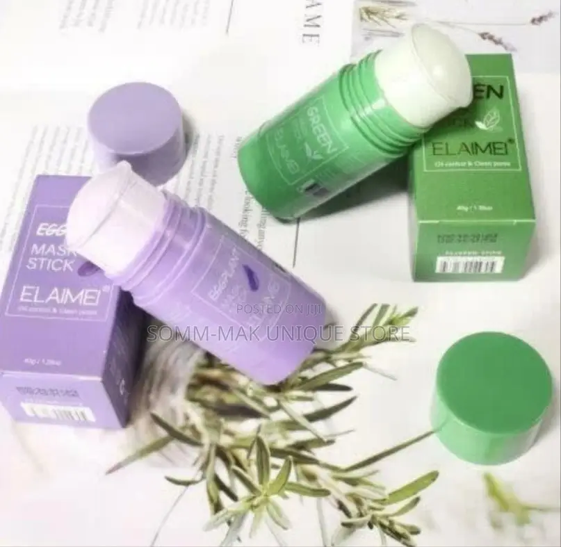 Green Tea Eggplant Purifying Clay Mask Stick 4 Deep - 40g