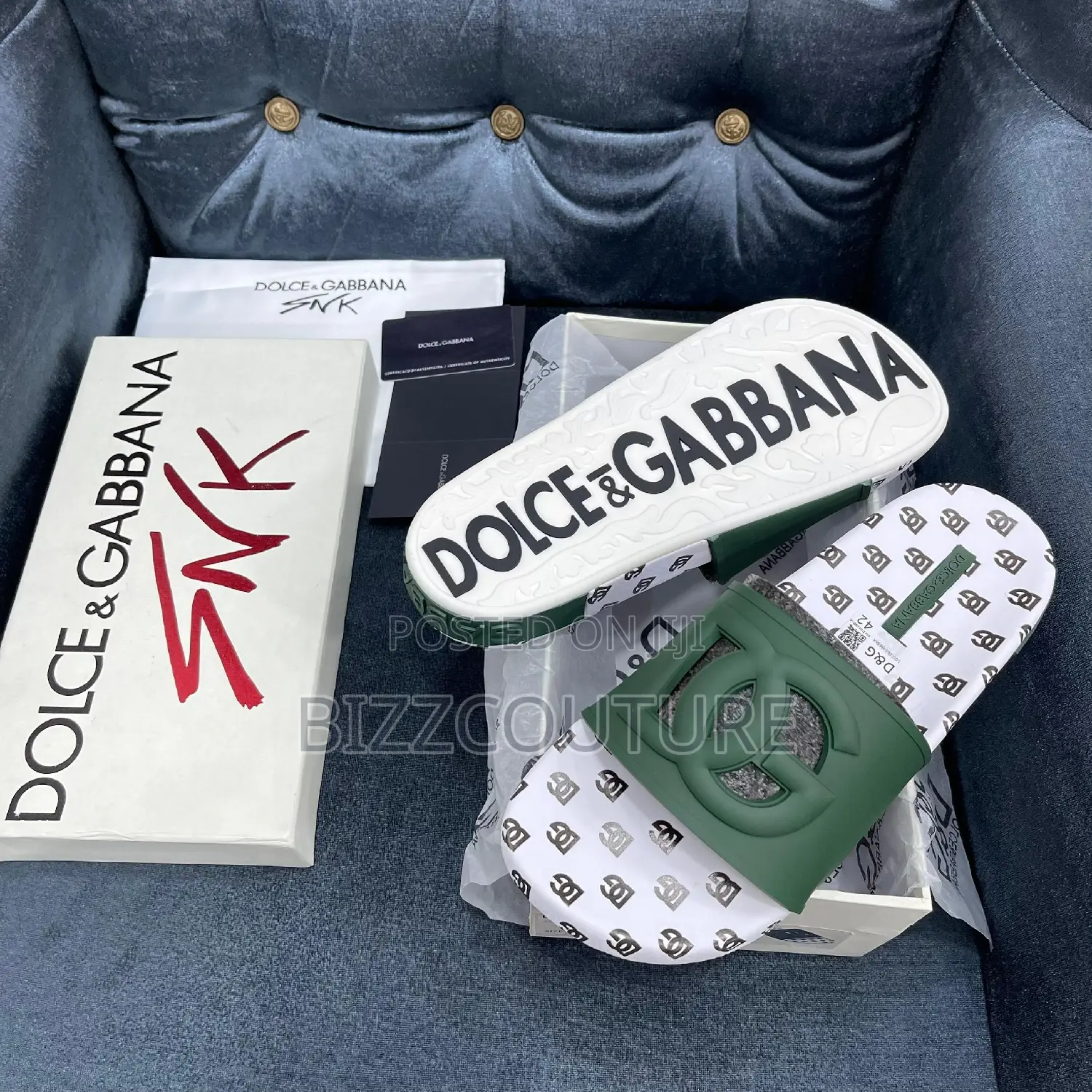Original DOLCE GABBANA Slides Available in Store