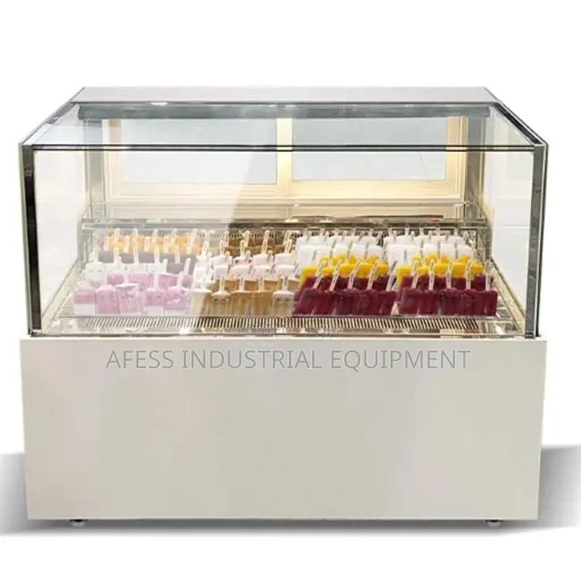 6ft Ice Cream Chiller Display