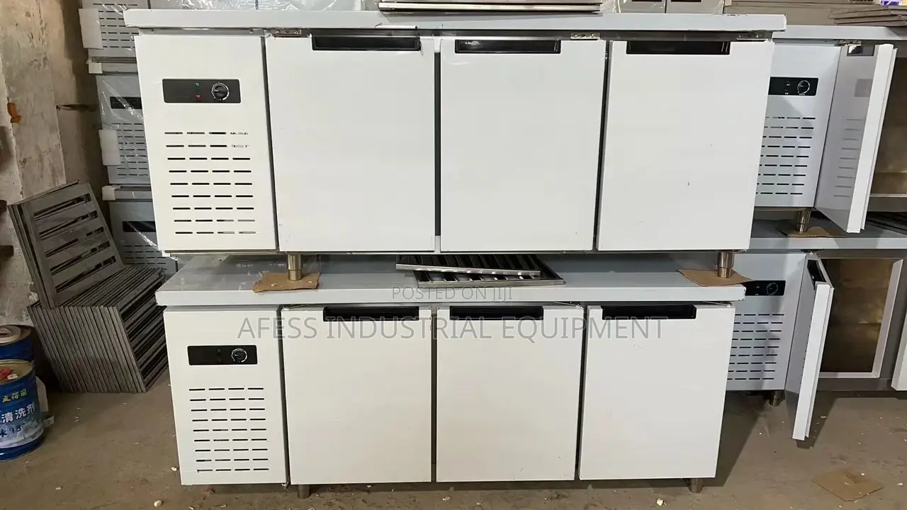 3 Doors Under Bar Chiller Refrigerator