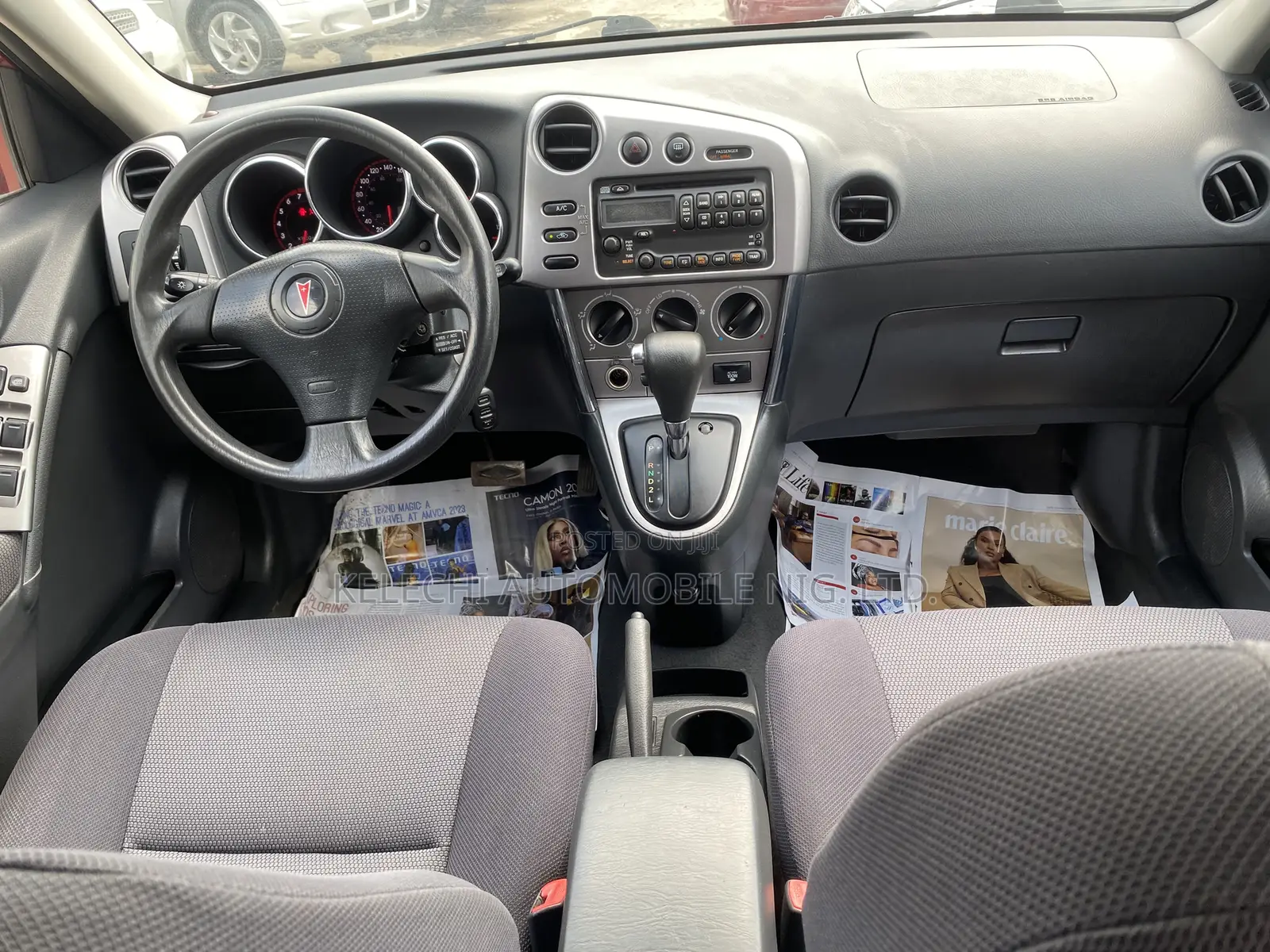 Pontiac Vibe 2007 Red