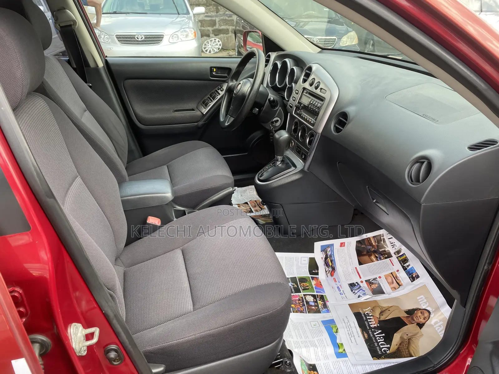 Pontiac Vibe 2007 Red