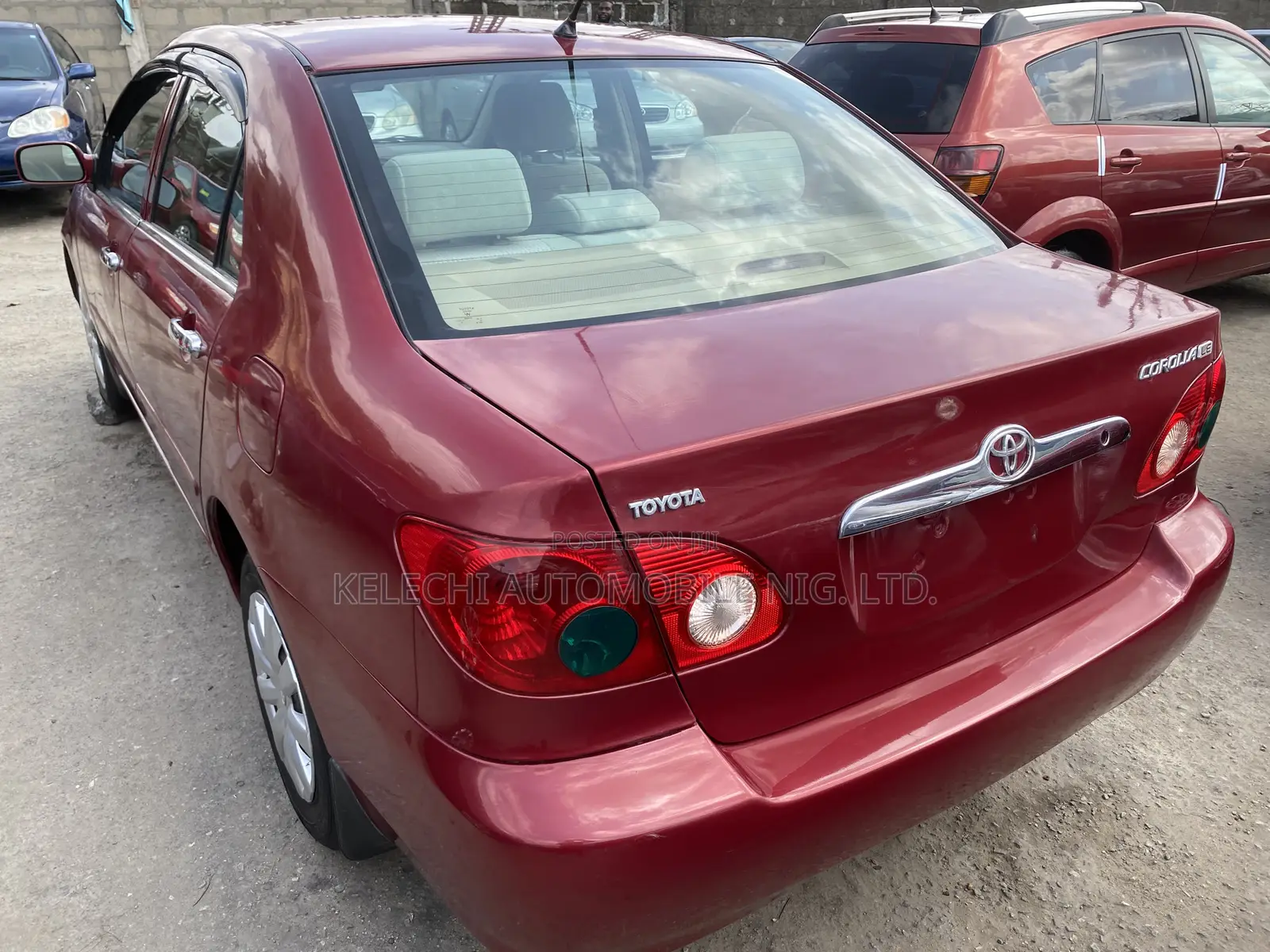 Toyota Corolla LE 2006 Red