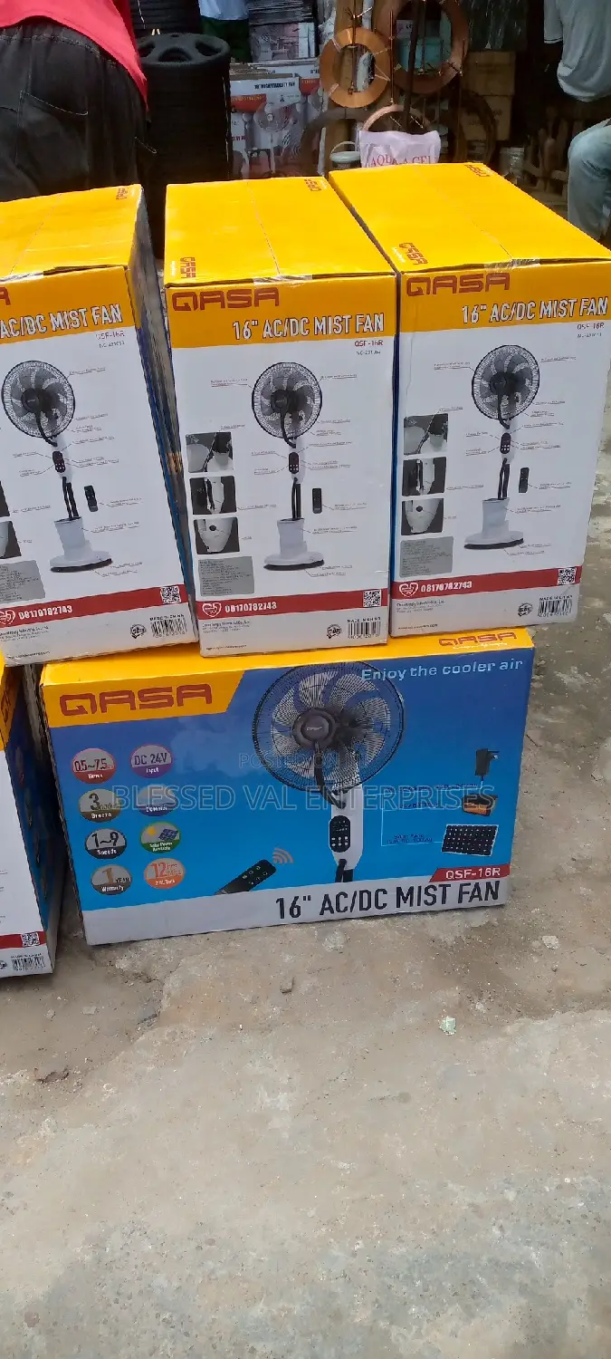 16 Inches QASA Ac/Dc Mist Fan