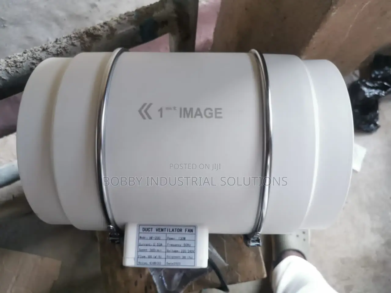 Mixed Flow in-Line Duct Exhaust Fan