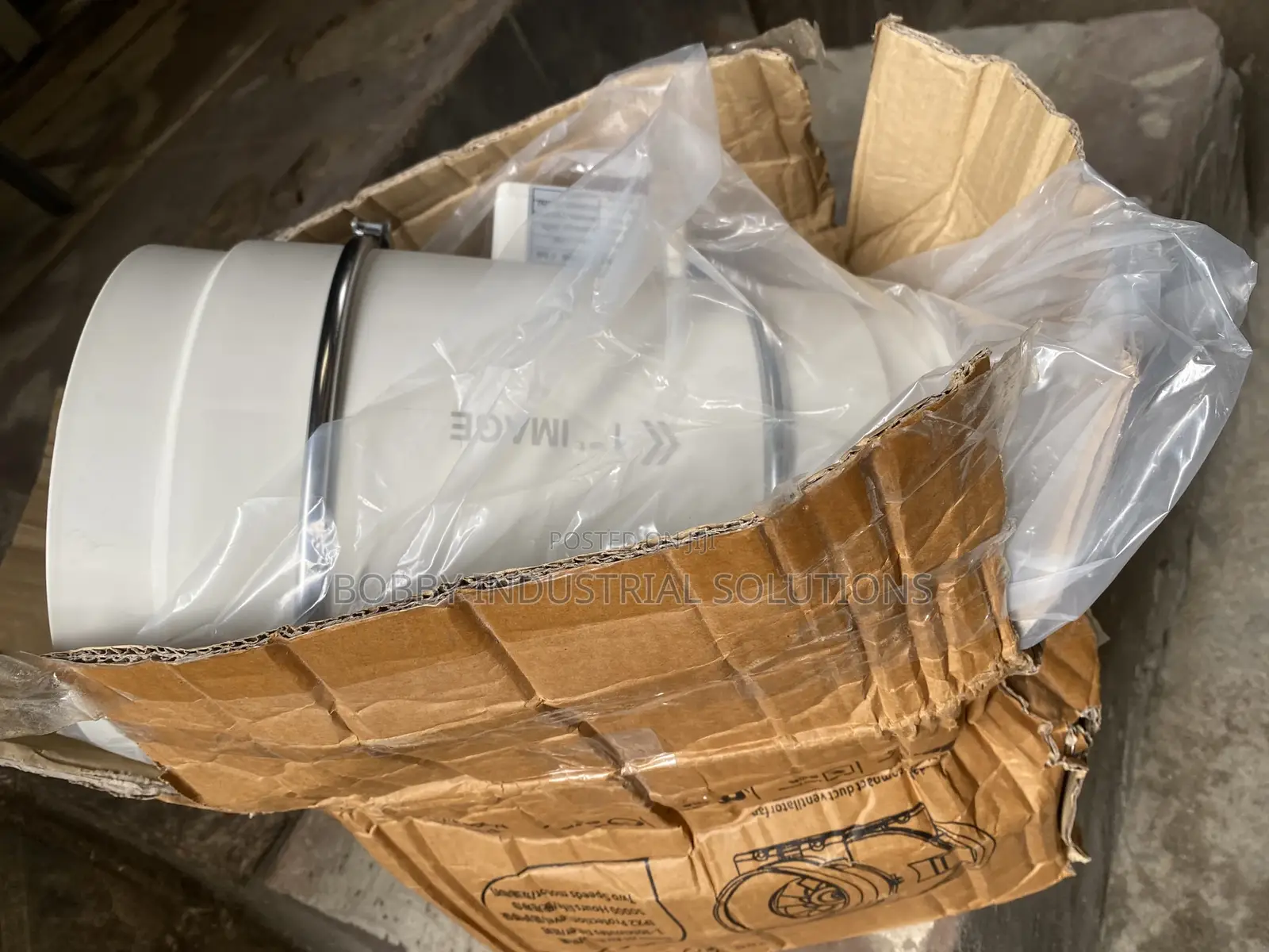Mixed Flow in-Line Duct Exhaust Fan
