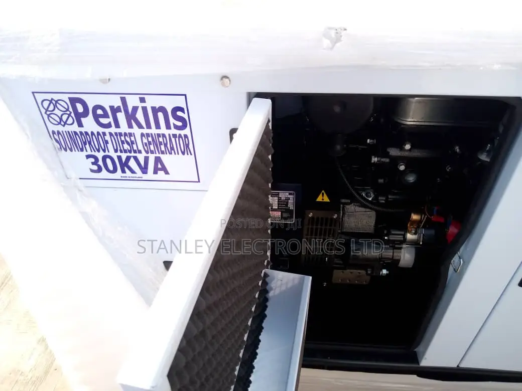 Brand New 30kva Perkins Soundproof Generator 100% Copper