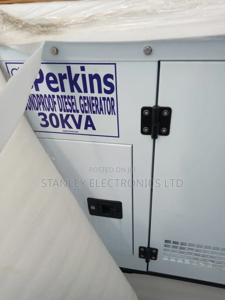 Brand New 30kva Perkins Soundproof Generator 100% Copper