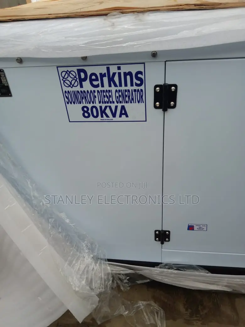 Brand New 80kva Perkins Soundproof Generator 100% Copper
