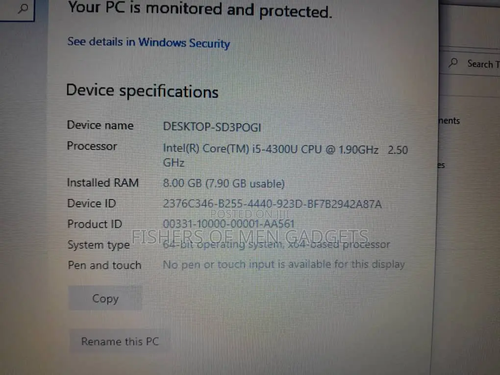 Laptop HP EliteBook 850 8GB Intel Core I5 HDD 1T