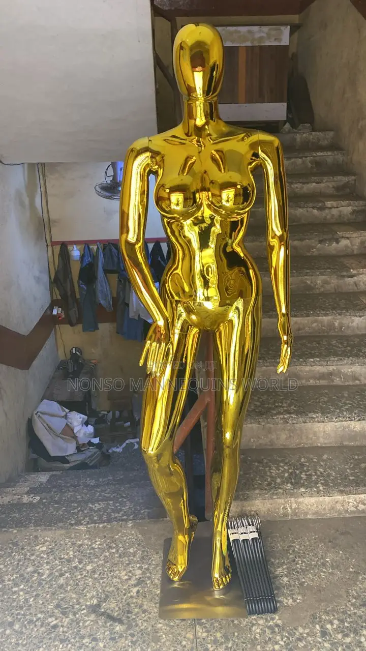Brand New Size 12 Gold Chrome Female Dummy