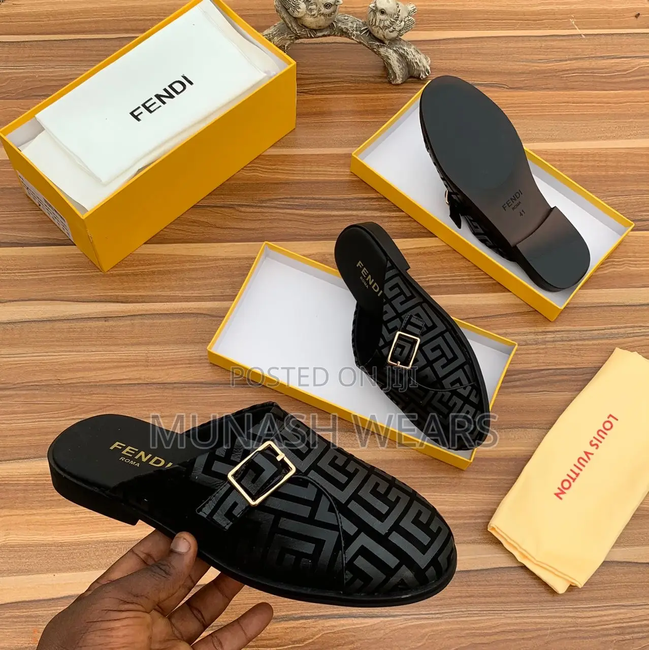 Original Leather Half Shoe