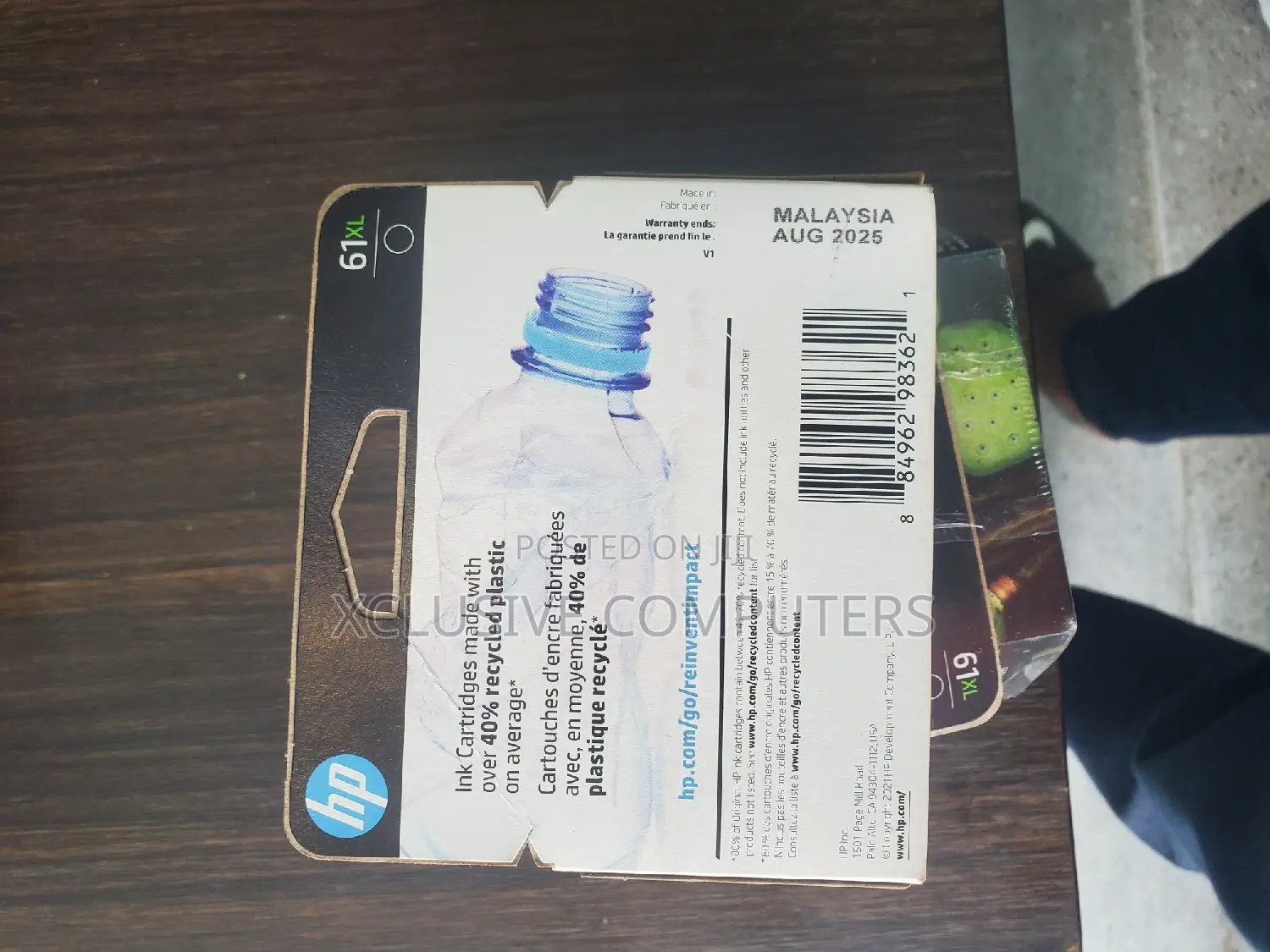 Genuine Hp Inkjet Cartridge 61xl Balck