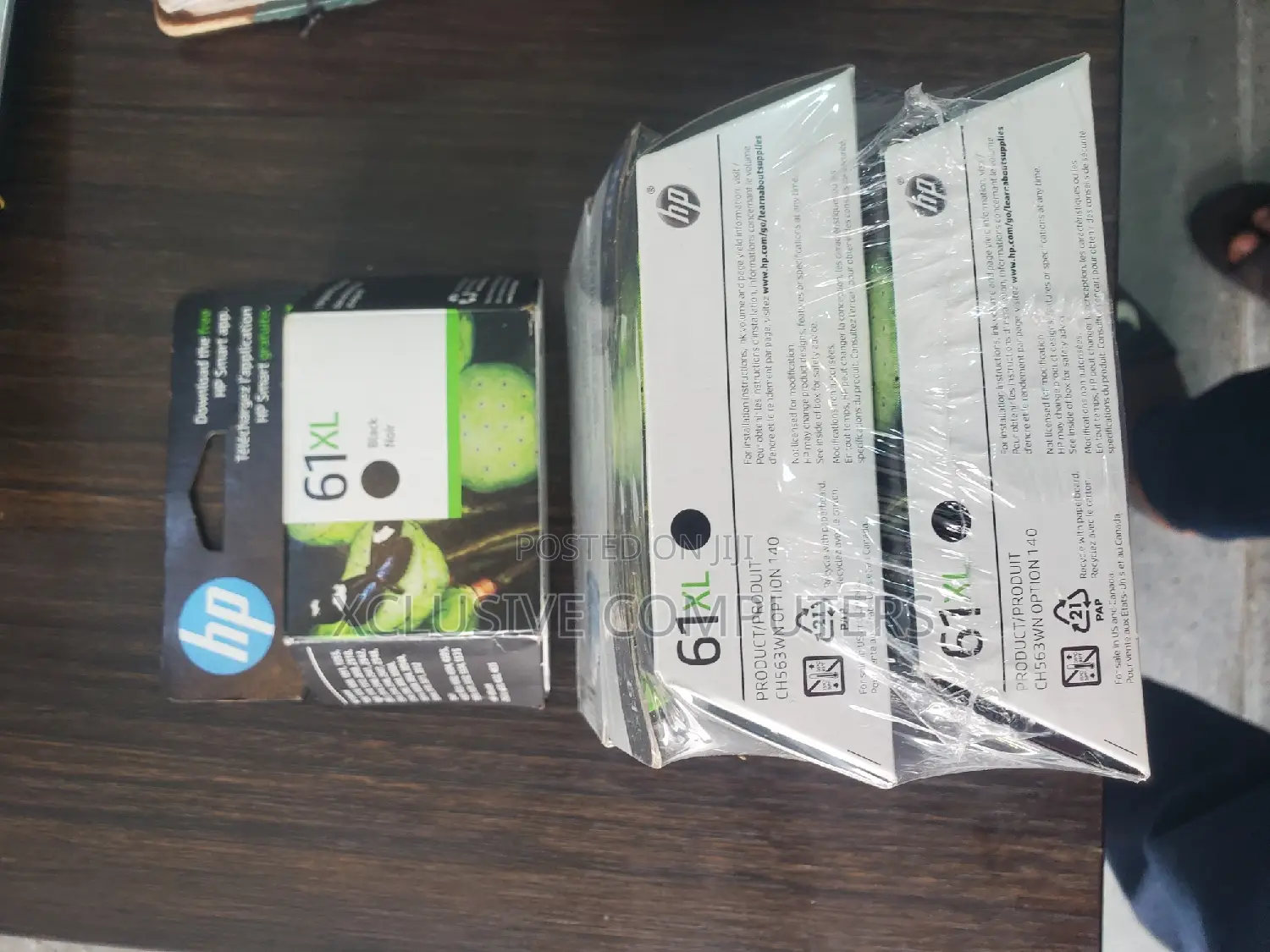 Genuine Hp Inkjet Cartridge 61xl Balck