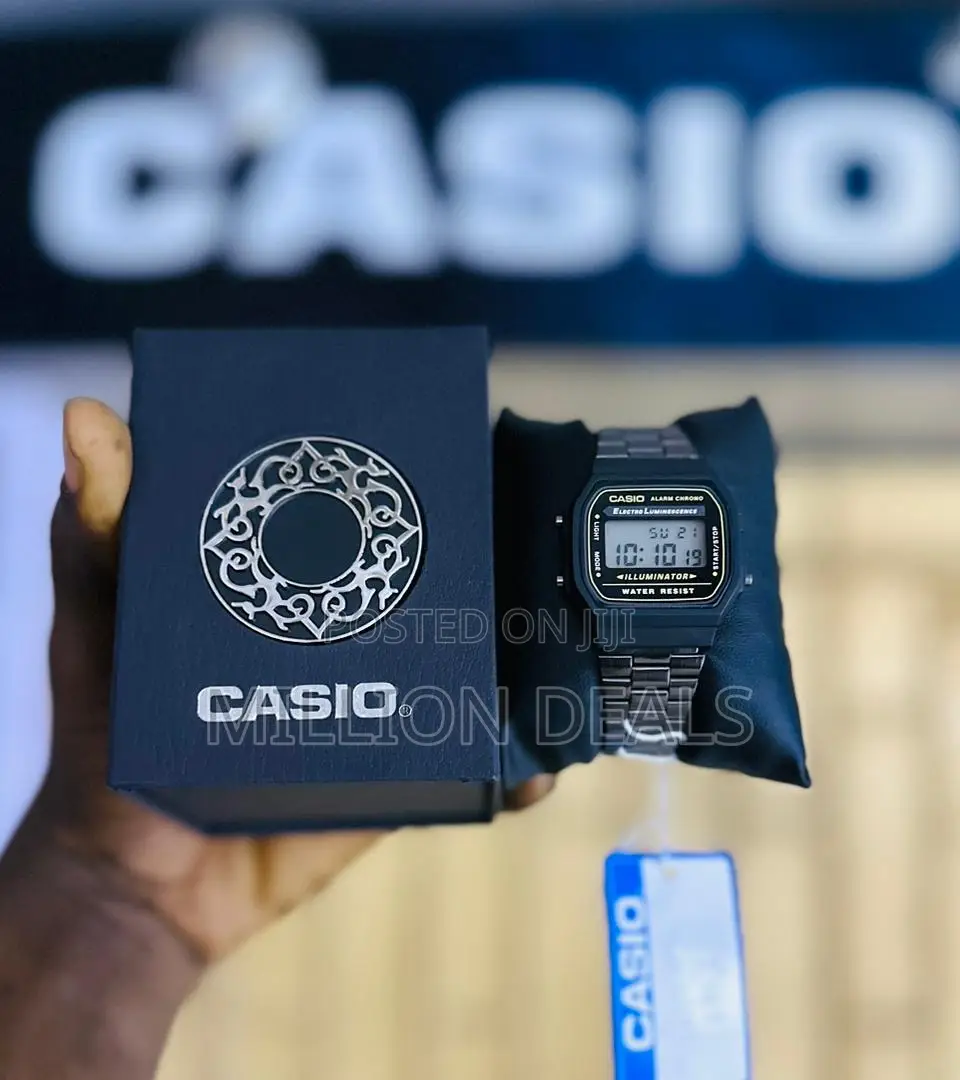 Stainless Steel Classic Men’S Casio Wrist Watch