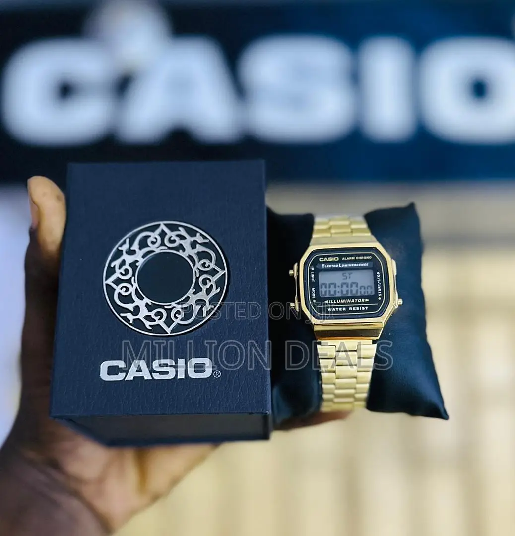 Stainless Steel Classic Men’S Casio Wrist Watch