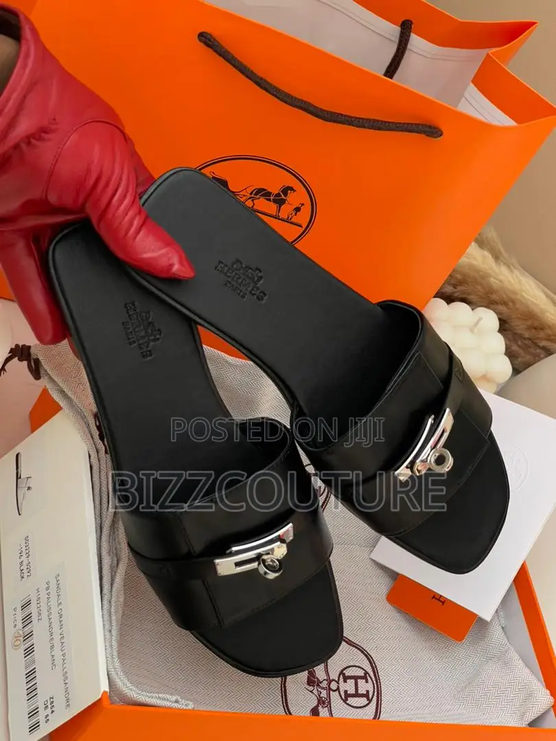 Original HERMES Slippers for Ladies Available in Store