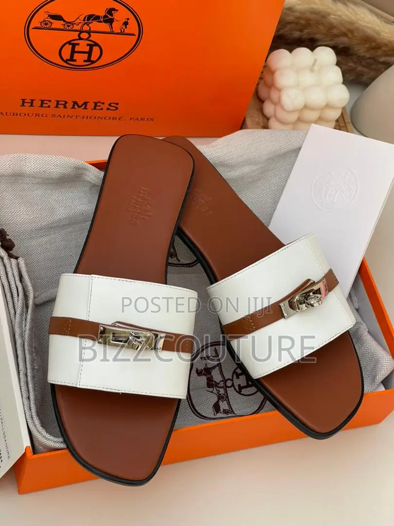 Original HERMES Slippers for Ladies Available in Store
